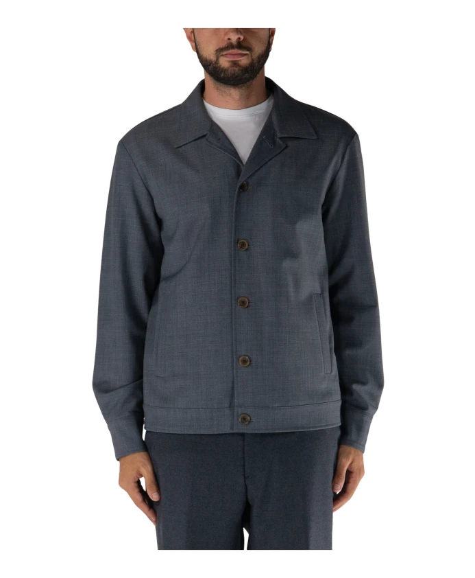 Куртка с двусторонним воротником Myths, серый
Куртка с двусторонним воротником Myths, серый