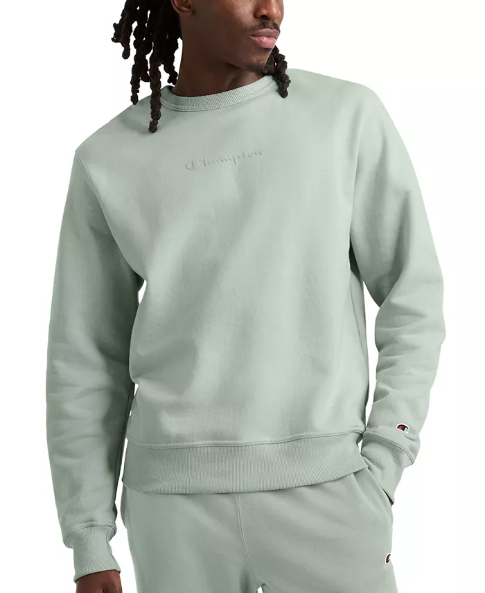 Мужской классический свитшот с круглым вырезом Champion, зеленый
Мужской классический свитшот с круглым вырезом Champion, зеленый