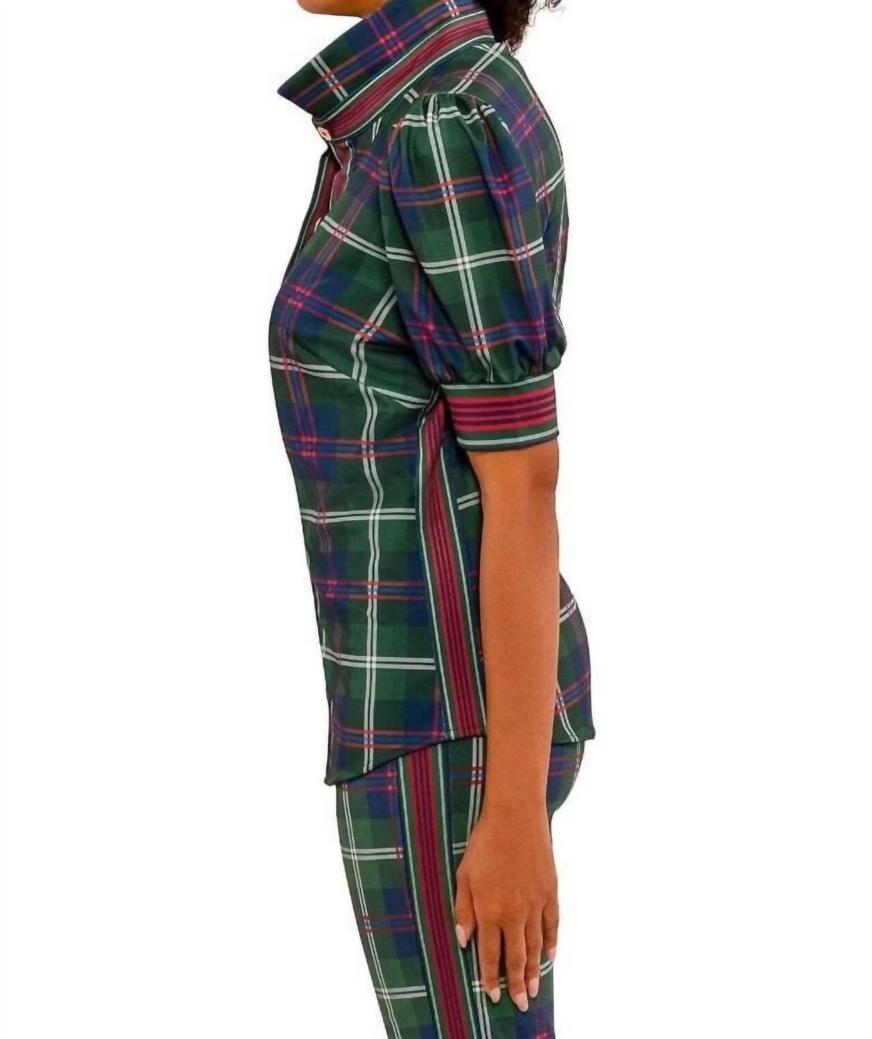 Топ с пышными рукавами - зеленый плед Middleton Gretchen Scott, зеленый
Топ с пышными рукавами - зеленый плед Middleton Gretchen Scott, зеленый