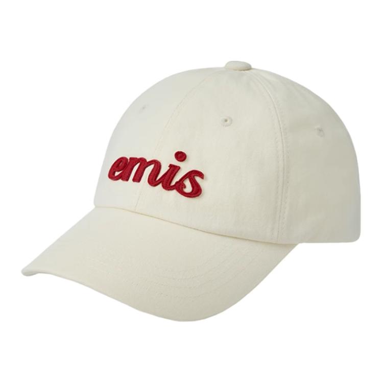Emis Хлопковая бейсболка женская белая, White 
Emis Хлопковая бейсболка женская белая, White