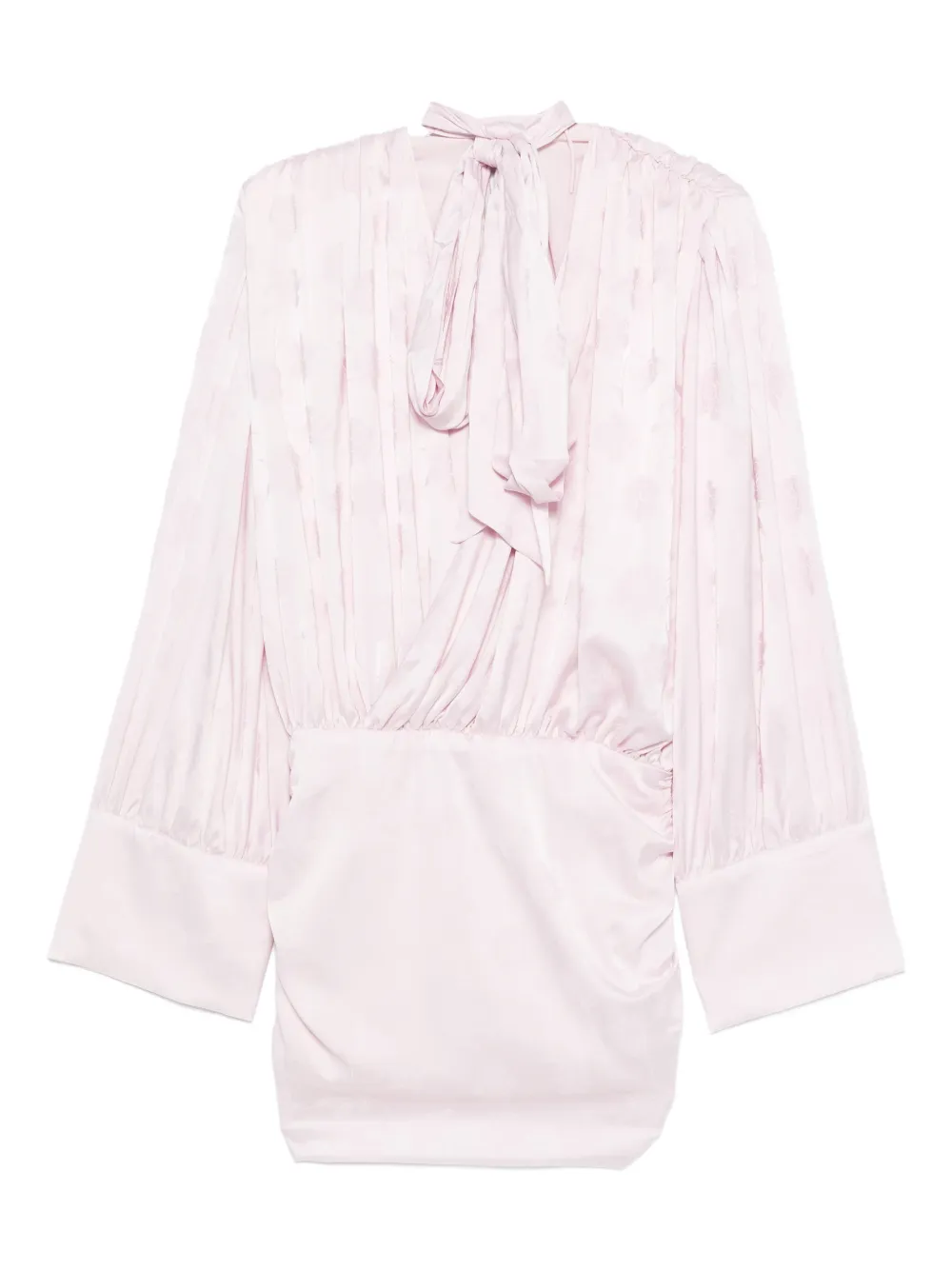 Мини-платье с цветочным жаккардом Rotate Birger Christensen, розовый
Мини-платье с цветочным жаккардом Rotate Birger Christensen, розовый