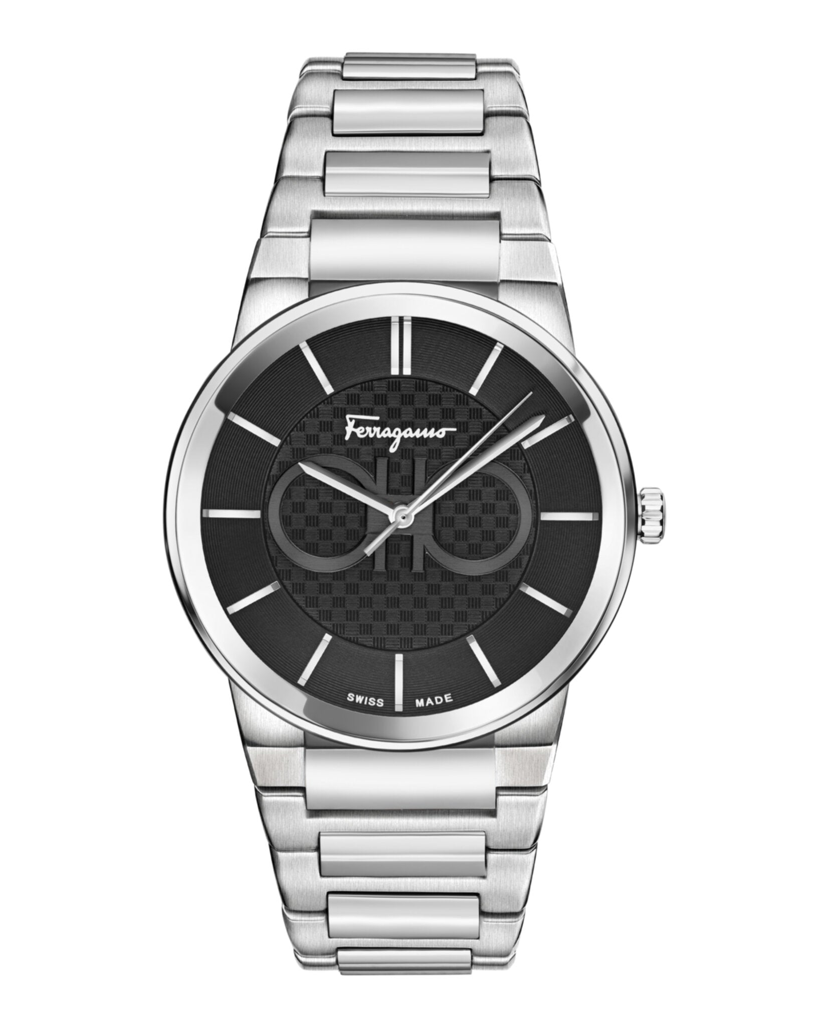 Часы Ferragamo с сапфировым браслетом Salvatore Ferragamo, цвет silver/stainless steel/black
Часы Ferragamo с сапфировым браслетом Salvatore Ferragamo, цвет silver/stainless steel/black