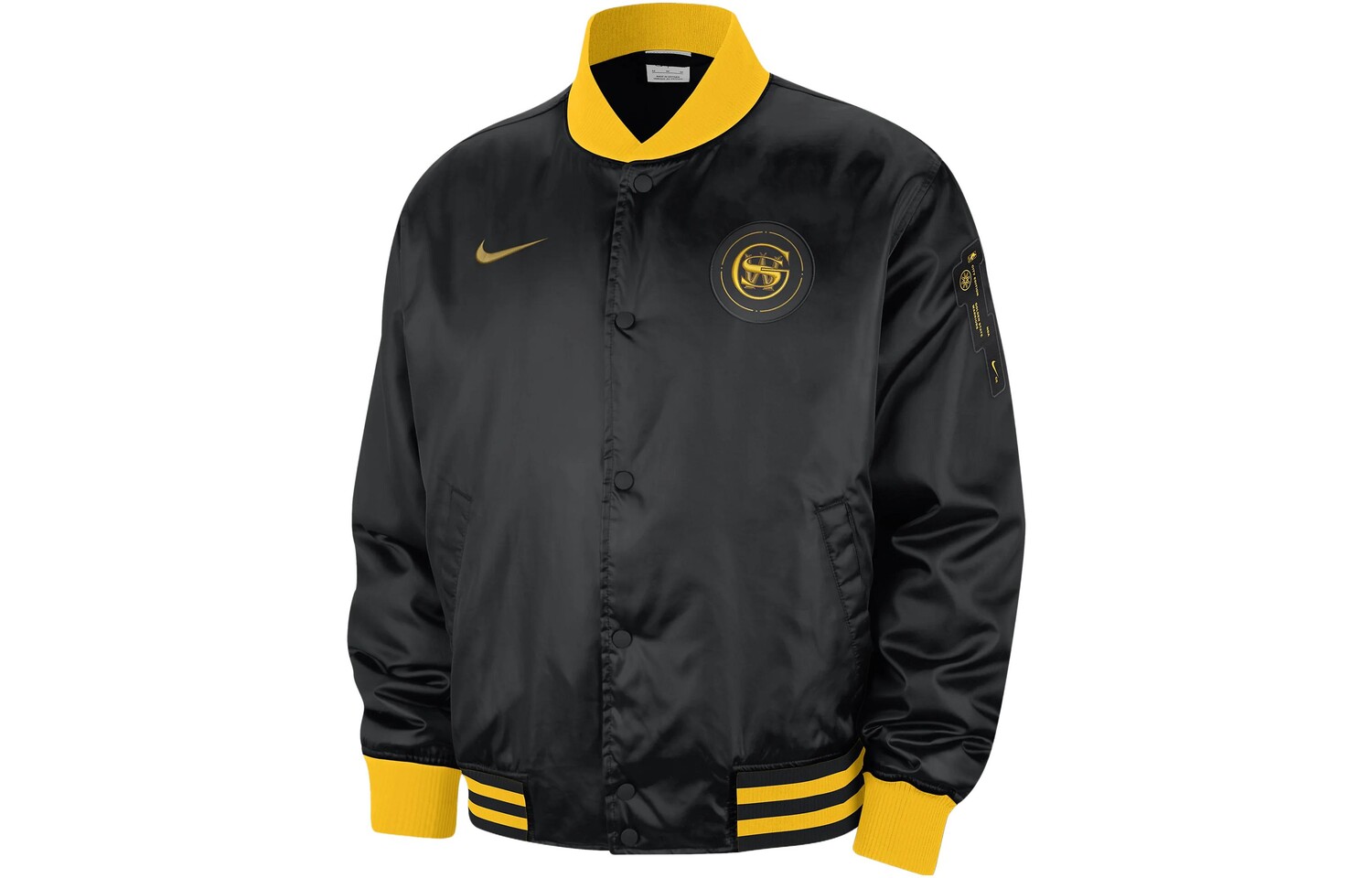 Куртка мужская Nike с контрастной окантовкой, желто-черный
Куртка мужская Nike с контрастной окантовкой, желто-черный