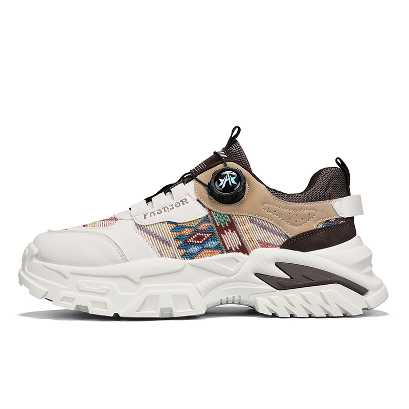 JANECO Мужские бежевые кроссовки на массивной подошве, цвет Beige
JANECO Мужские бежевые кроссовки на массивной подошве, цвет Beige