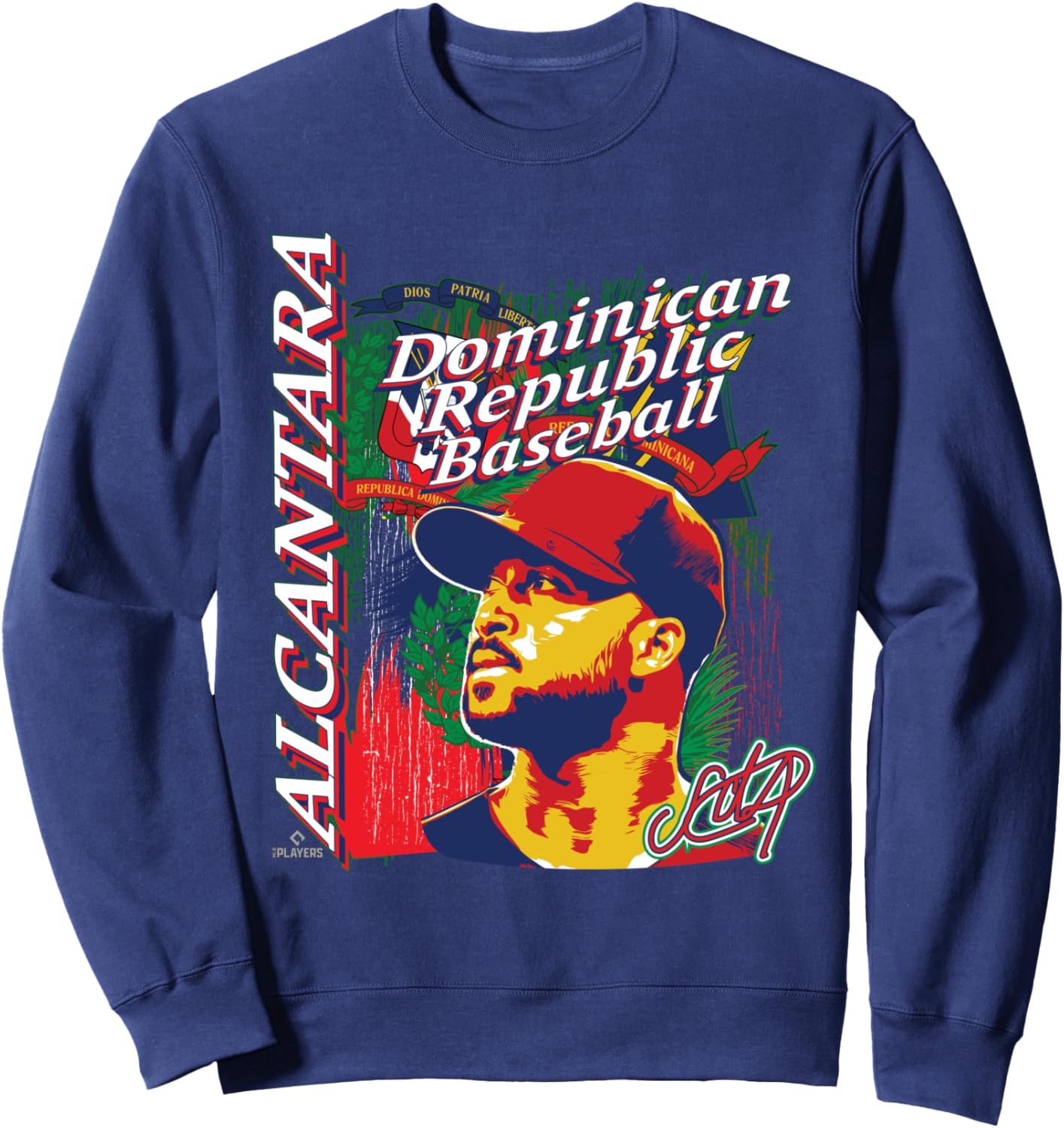 Сэнди Алькантара, Доминиканская Республика, бейсбольная толстовка MLBPA Ryno Sports, темно-синий
Сэнди Алькантара, Доминиканская Республика, бейсбольная толстовка MLBPA Ryno Sports, темно-синий