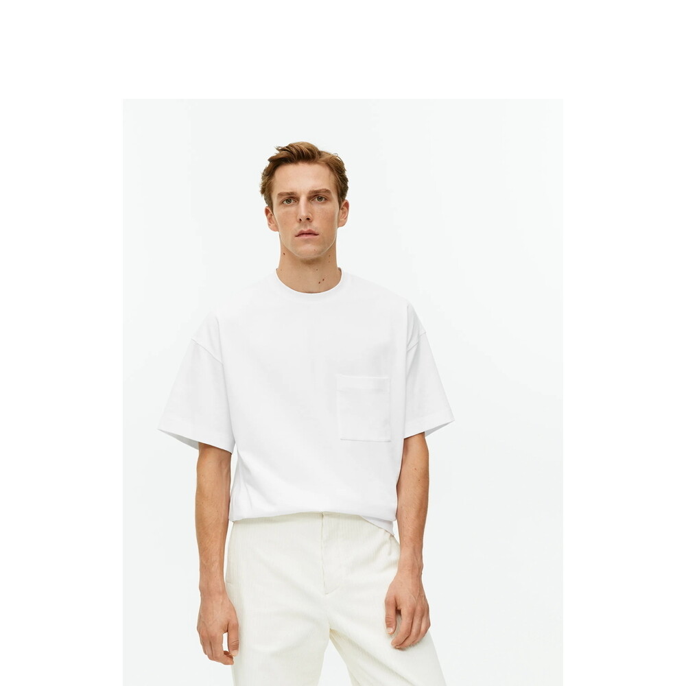 Мужская футболка Arket свободного кроя из хлопка, белый
Мужская футболка Arket свободного кроя из хлопка, белый