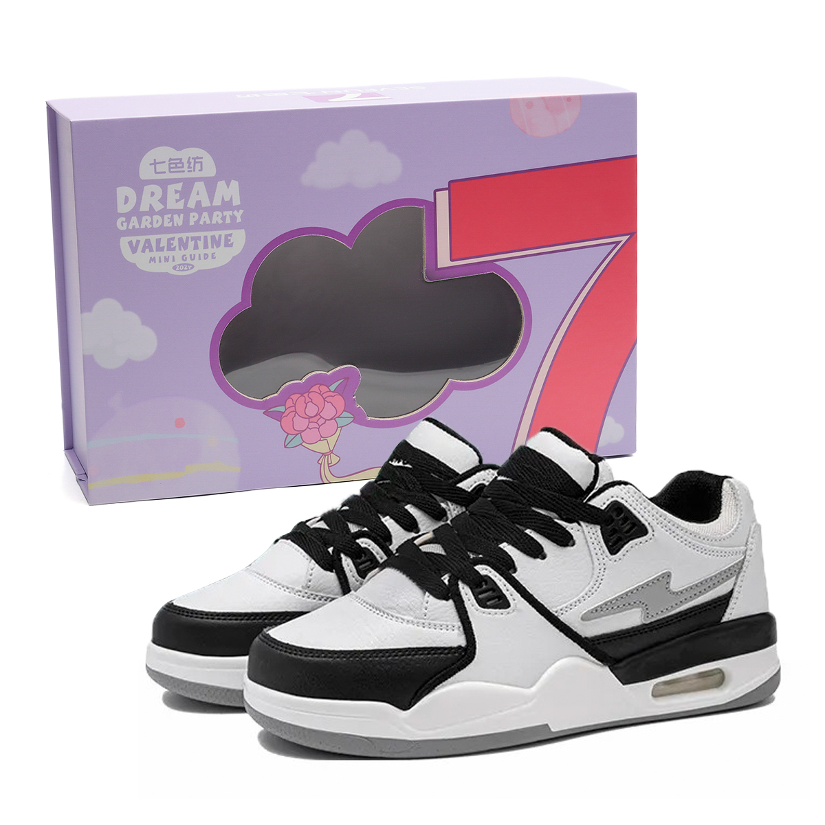 7 SEVFUN Износостойкие унисекс скейтерские кроссовки лоу-топ белый черный серый, цвет White Black Gray
7 SEVFUN Износостойкие унисекс скейтерские кроссовки лоу-топ белый черный серый, цвет White Black Gray