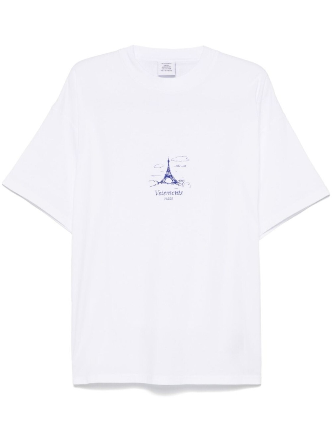 Футболка Eiffel Tower VETEMENTS, белый
Футболка Eiffel Tower VETEMENTS, белый