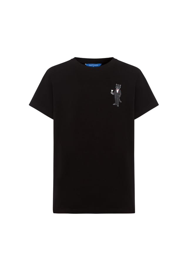 Рубашка денди кот Cat By Manii'Ta Lacitta, черный 
Рубашка денди кот Cat By Manii'Ta Lacitta, черный