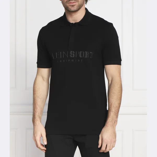 Рубашка поло стандартного кроя Plein Sport, черный
Рубашка поло стандартного кроя Plein Sport, черный