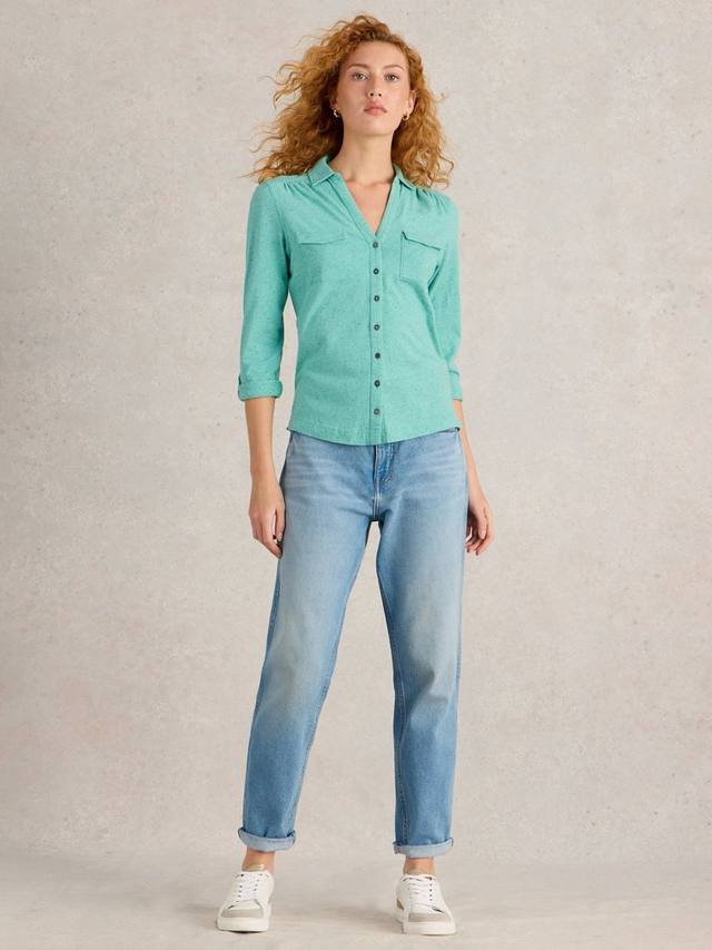 Детская рубашка энни White Stuff, цвет Bright Blue
Детская рубашка энни White Stuff, цвет Bright Blue