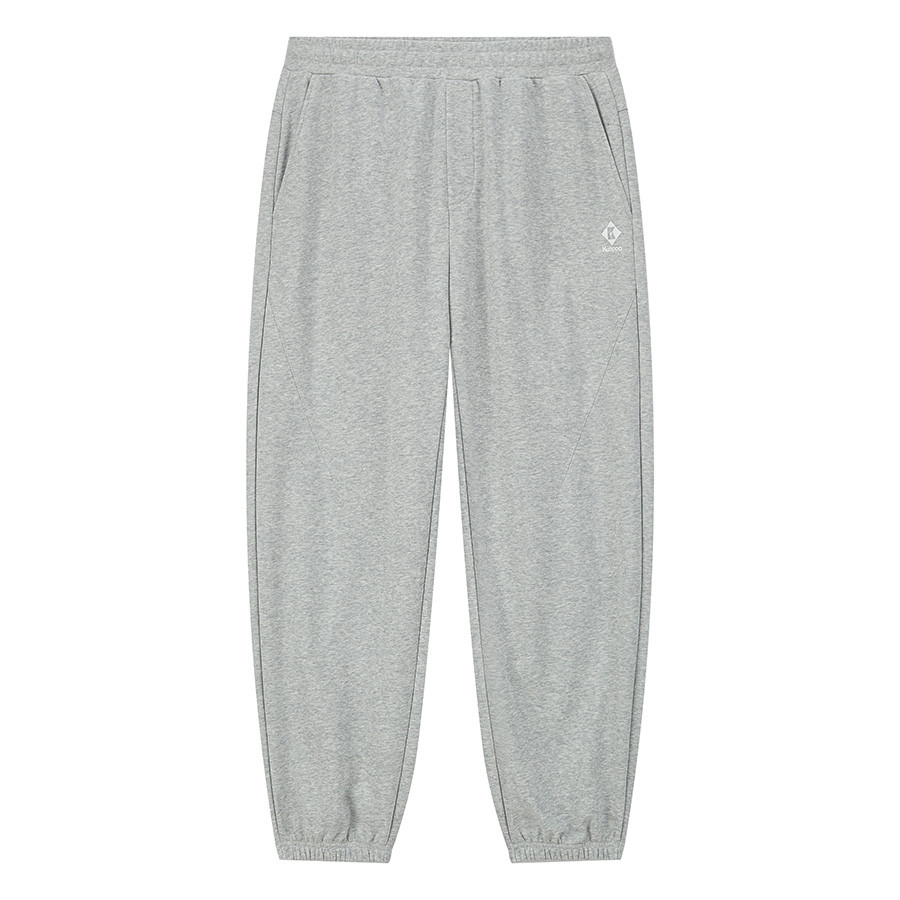 Вязаные спортивные штаны унисекс серый KUMPOO
Вязаные спортивные штаны унисекс серый KUMPOO