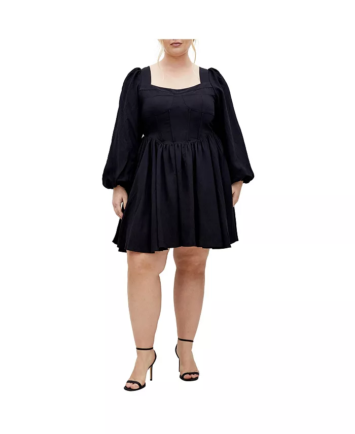 Платье Cordelia больших размеров CITY CHIC, черный
Платье Cordelia больших размеров CITY CHIC, черный