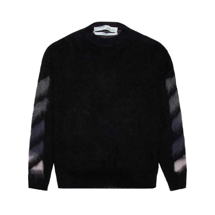 Свитер Off-White Diag Brushed Mohair Crewenck, Black
Свитер Off-White Diag Brushed Mohair Crewenck, Black