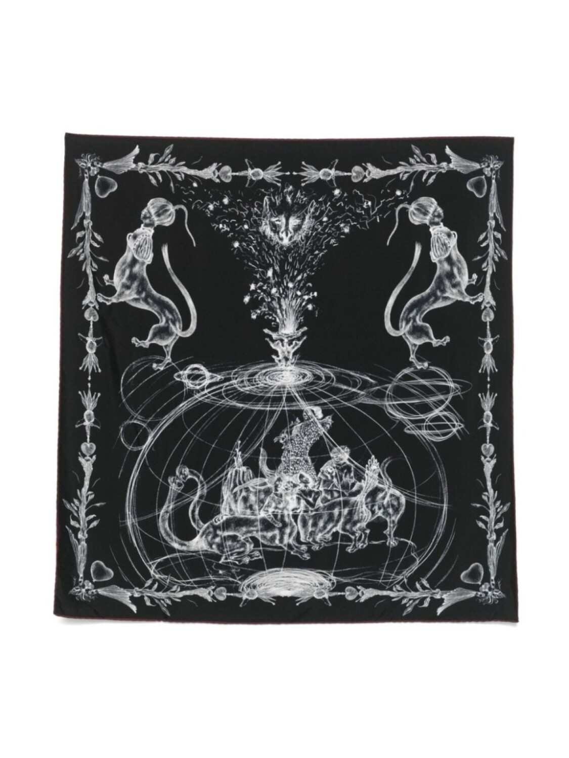 Fabiana Filippi x Шелковый шарф с принтом Benni Bosetto, черный
Fabiana Filippi x Шелковый шарф с принтом Benni Bosetto, черный