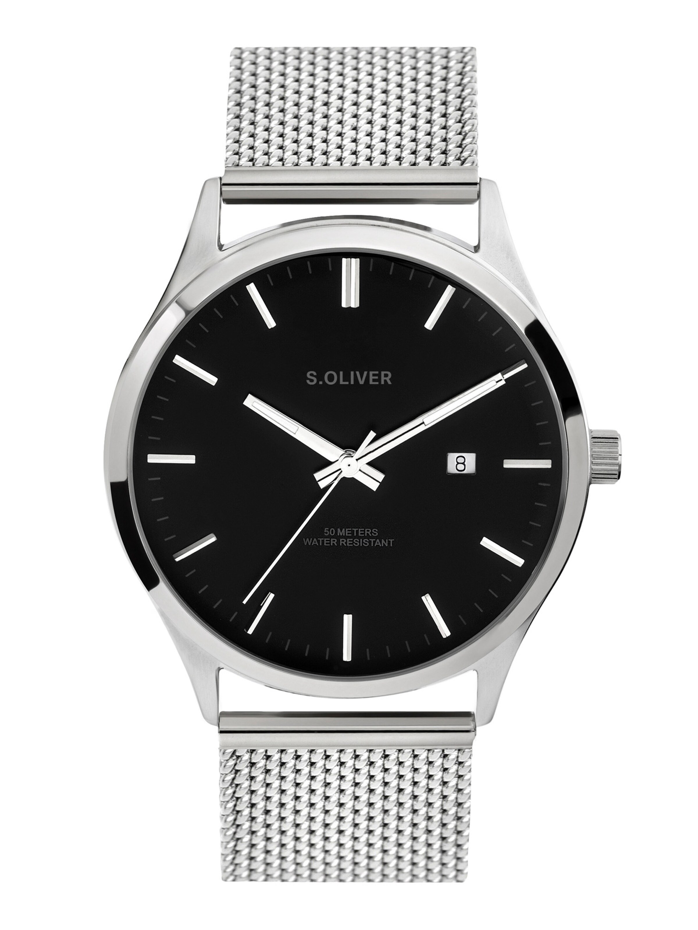 s.Oliver Серебряные аналоговые часы
s.Oliver Серебряные аналоговые часы