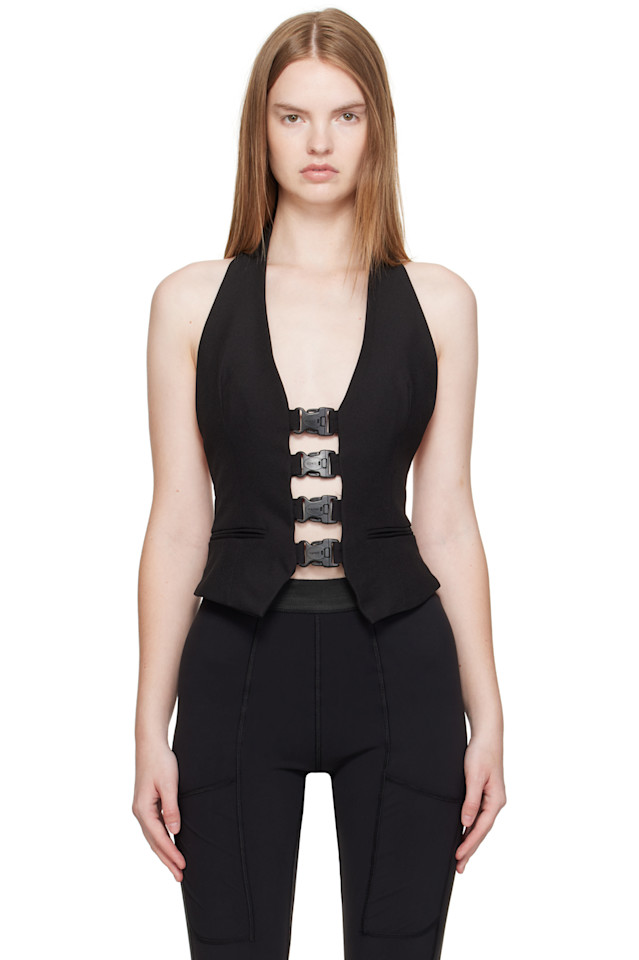 Жилет с несколькими пряжками Coperni, черный
Жилет с несколькими пряжками Coperni, черный