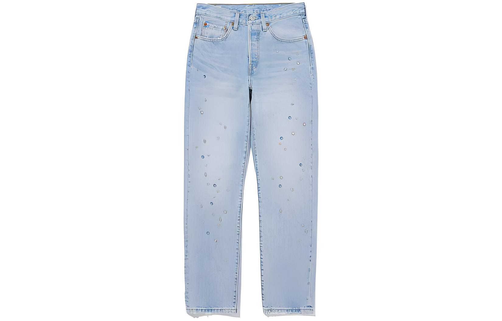 Джинсы женские светло-индиго Levis 
Джинсы женские светло-индиго Levis