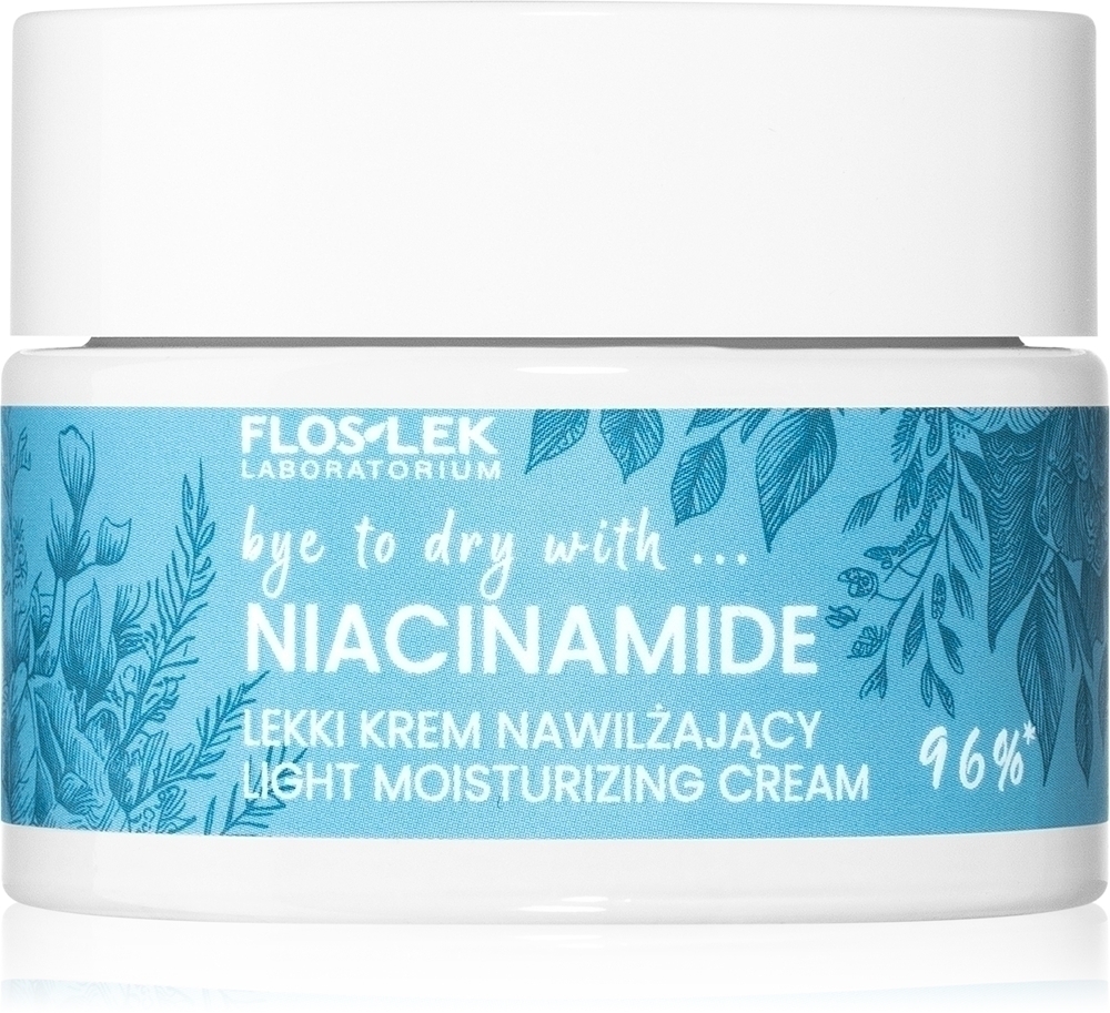 Прощай, сухость с... увлажняющим кремом с ниацинамидом Floslek Laboratorium, 50 мл
Прощай, сухость с... увлажняющим кремом с ниацинамидом Floslek Laboratorium, 50 мл