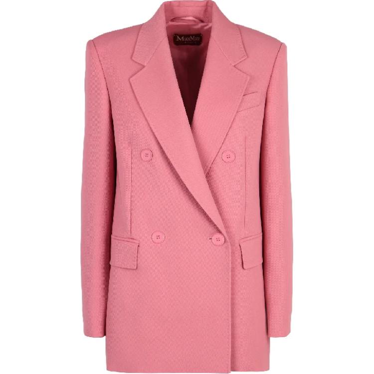 Куртка Max Mara Studio двубортная с длинными рукавами MaxMara Studio, розовый
Куртка Max Mara Studio двубортная с длинными рукавами MaxMara Studio, розовый