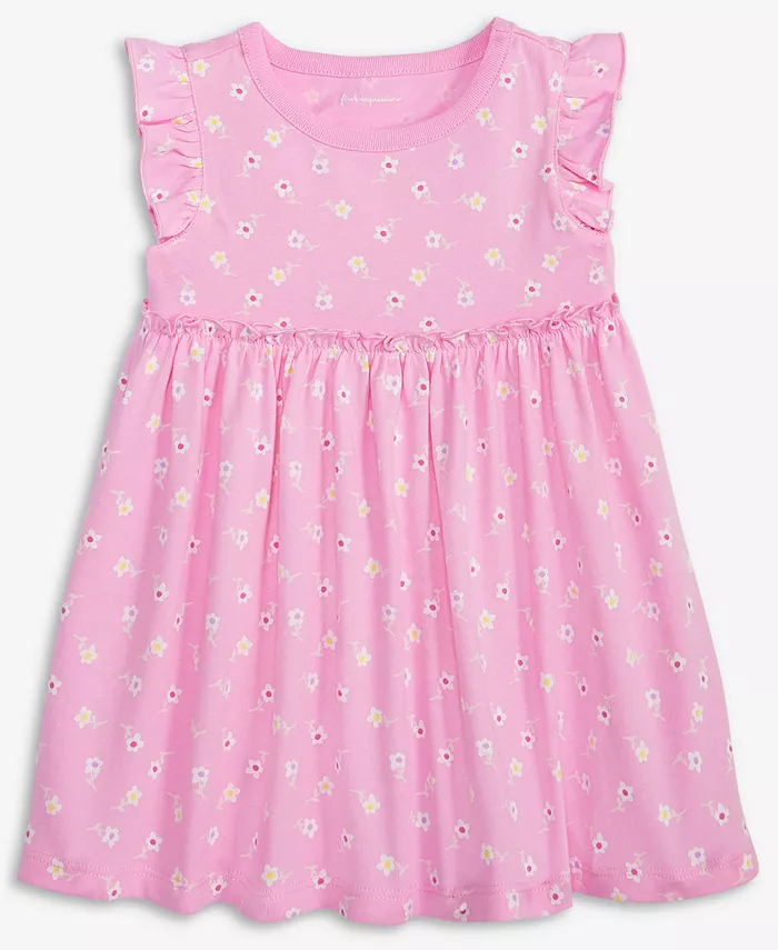 Платье для девочек с простым цветочным принтом и расклешенными рукавами First Impressions, розовый
Платье для девочек с простым цветочным принтом и расклешенными рукавами First Impressions, розовый