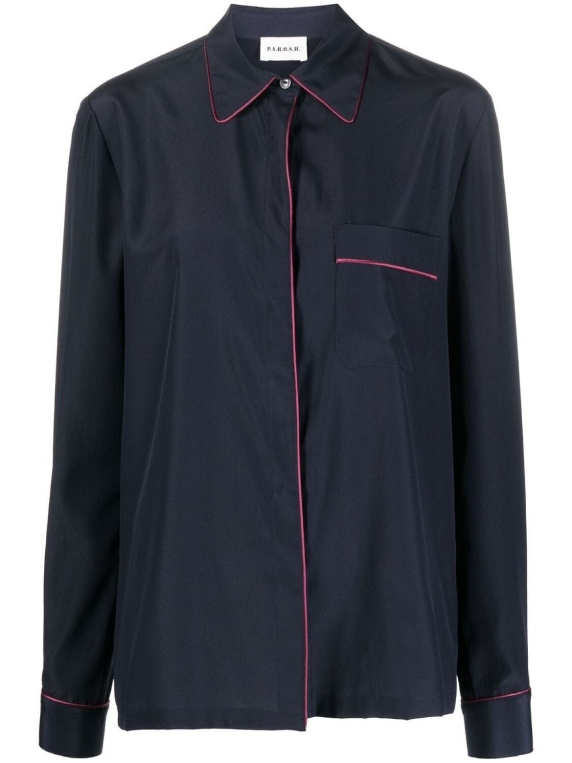 P.A.R.O.S.H. рубашка на пуговицах, синий
P.A.R.O.S.H. рубашка на пуговицах, синий