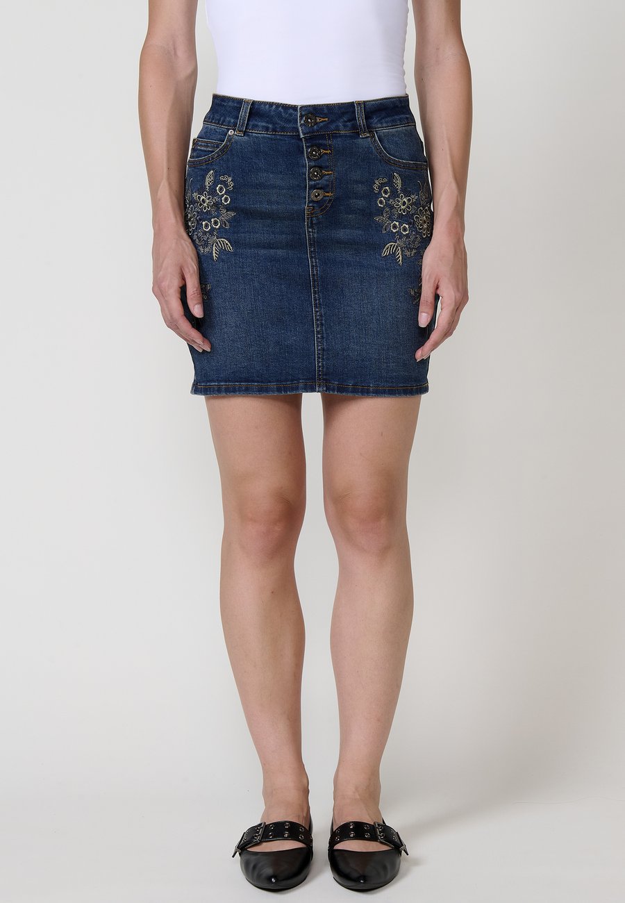 Юбка Koroshi EMBROIDERED, Azul Osc Dark Blue/Dark Blue
Юбка Koroshi EMBROIDERED, Azul Osc Dark Blue/Dark Blue