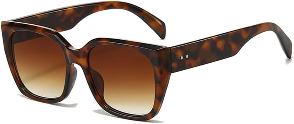 Солнцезащитные очки для женщин с градиентным покрытием UV400, мужские очки с заклепками для занятий спортом на открытом воздухе, бега и езды generic, Leopard Tea Gradient
Солнцезащитные очки для женщин с градиентным покрытием UV400, мужские очки с заклепками для занятий спортом на открытом воздухе, бега и езды generic, Leopard Tea Gradient