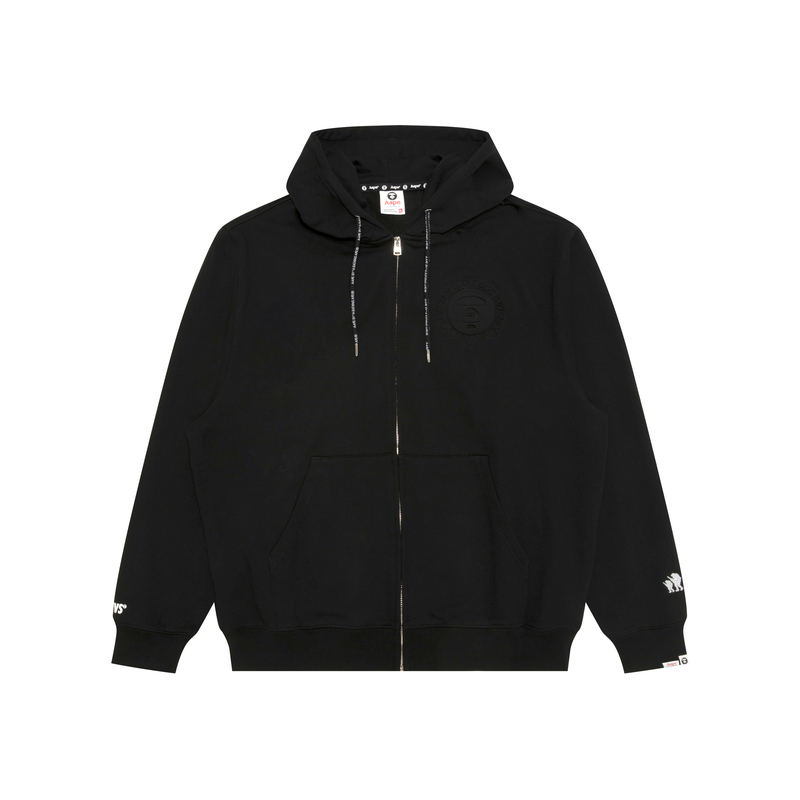 Толстовка с молнией и тиснением логотипа A Bathing APE Aape, черный
Толстовка с молнией и тиснением логотипа A Bathing APE Aape, черный