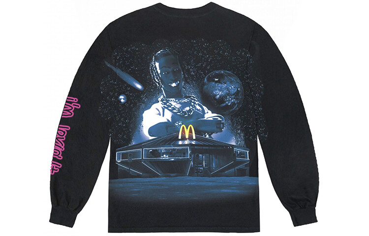 Mcdonald"s X Толстовка унисекс черная Travis Scott, черный
Mcdonald"s X Толстовка унисекс черная Travis Scott, черный