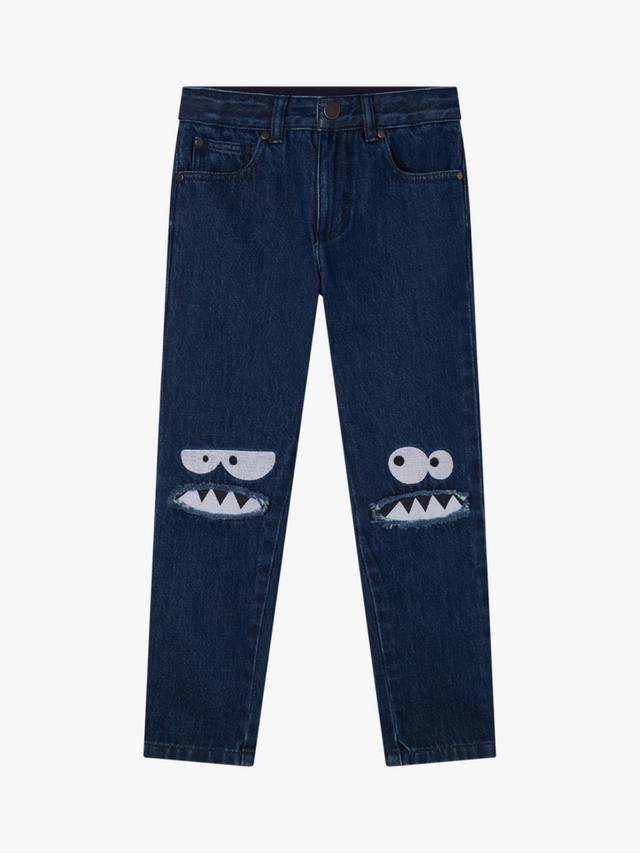 Детские джинсы из хлопкового денима с принтом йети Stella McCartney Kids
Детские джинсы из хлопкового денима с принтом йети Stella McCartney Kids