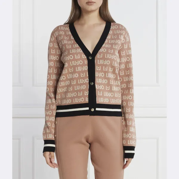 Открытый кардиган классического кроя Magila Liu Jo, бежевый
Открытый кардиган классического кроя Magila Liu Jo, бежевый