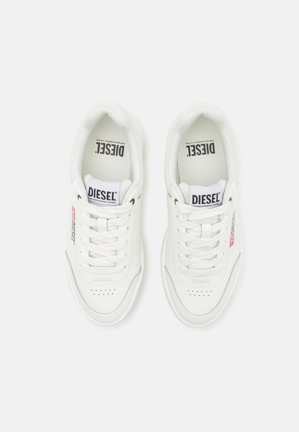 Кроссовки на шнуровке S-ATHENE BOLD VTG W Diesel, белый 
Кроссовки на шнуровке S-ATHENE BOLD VTG W Diesel, белый