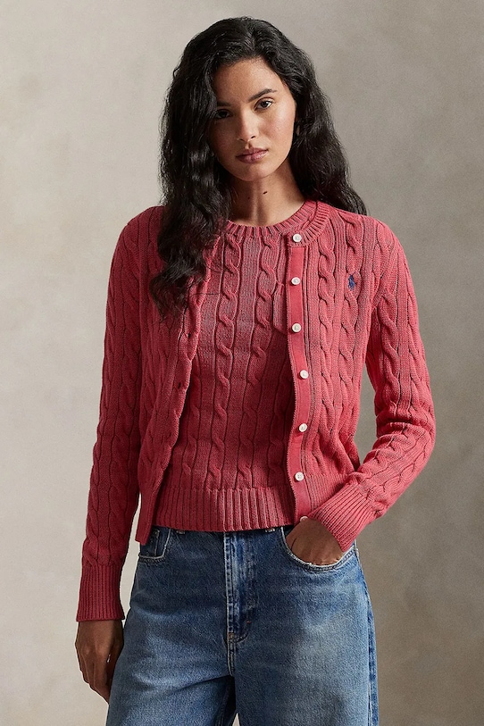 Хлопковый кардиган Polo Ralph Lauren, красный
Хлопковый кардиган Polo Ralph Lauren, красный