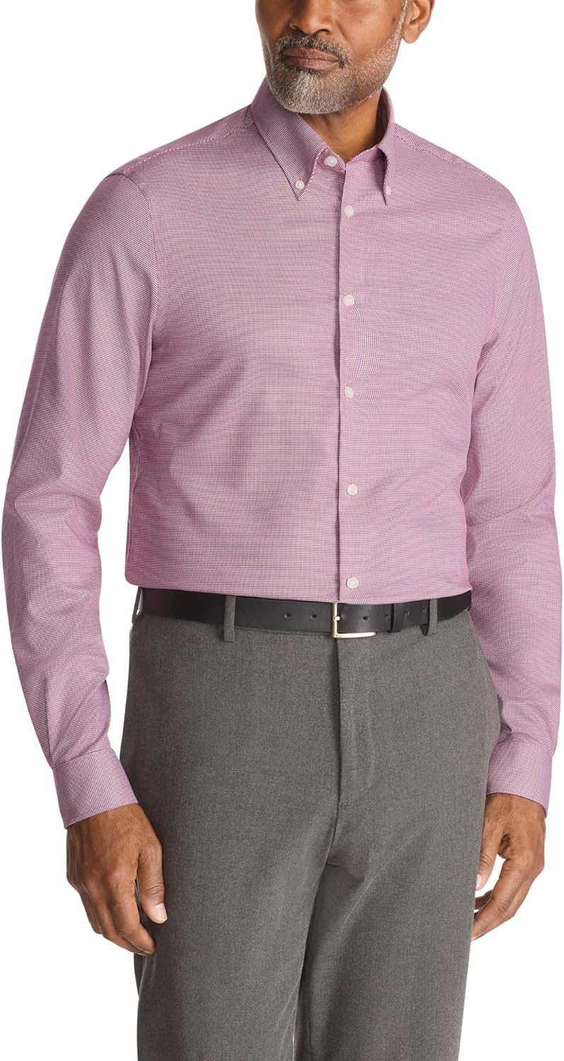 Мужская рубашка Michael Kors Ultra Wrinkle Free Stretch Regular Fit, Wine
Мужская рубашка Michael Kors Ultra Wrinkle Free Stretch Regular Fit, Wine