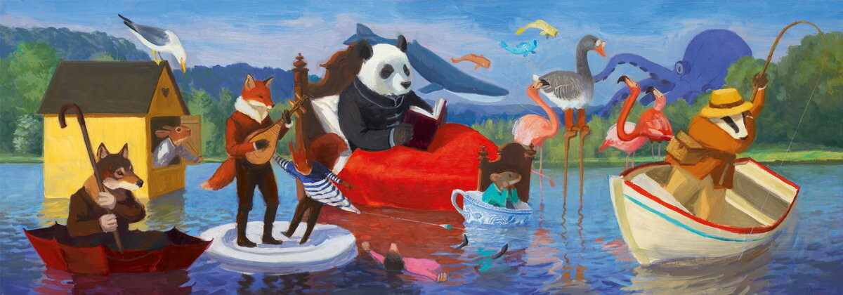 Пазл Djeco Summer Lake - Art Puzzle, 350 шт.
Пазл Djeco Summer Lake - Art Puzzle, 350 шт.