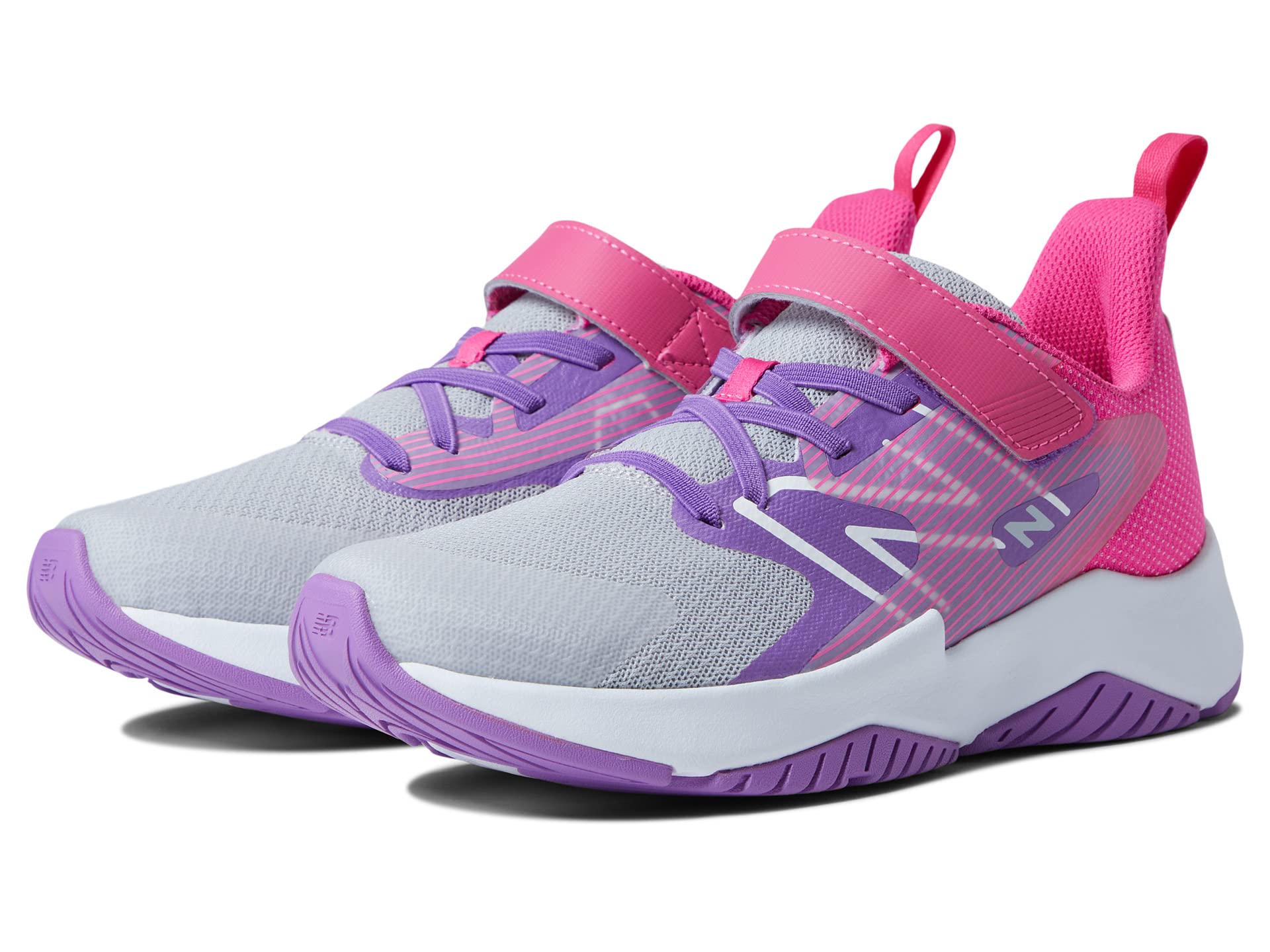 Кроссовки New Balance Kids Rave Run V2, Summer Fog/Mystic Purple 
Кроссовки New Balance Kids Rave Run V2, Summer Fog/Mystic Purple