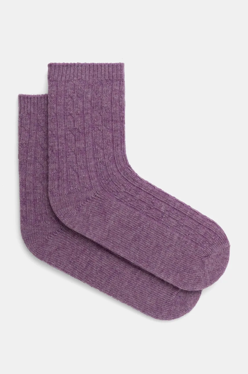 Носки из смесовой шерсти Medicine, фиолетовый
Носки из смесовой шерсти Medicine, фиолетовый