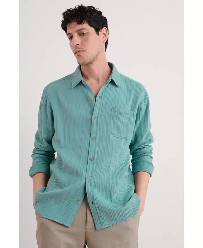 Мужская рубашка Kettle Seasalt Cornwall, синий
Мужская рубашка Kettle Seasalt Cornwall, синий