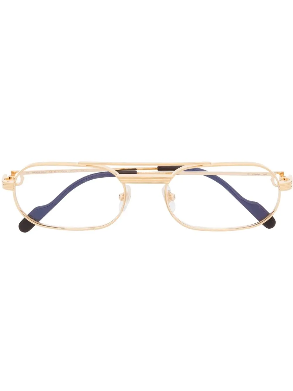 Очки C de Cartier Cartier Eyewear, золотой
Очки C de Cartier Cartier Eyewear, золотой