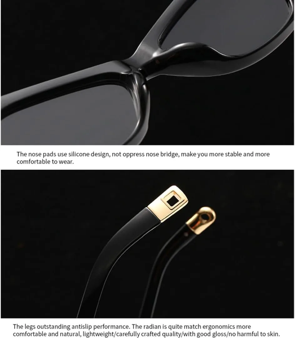 Солнцезащитные очки «кошачий глаз» для женщин, защита от УФ-излучения UV400, зеленые и синие, ретро-солнцезащитные очки для мужчин SZVVBKK, C2 Gray Black
Солнцезащитные очки «кошачий глаз» для женщин, защита от УФ-излучения UV400, зеленые и синие, ретро-солнцезащитные очки для мужчин SZVVBKK, C2 Gray Black