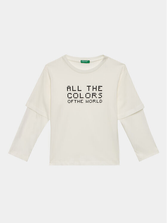 Блуза стандартного кроя United Colors Of Benetton, белый
Блуза стандартного кроя United Colors Of Benetton, белый