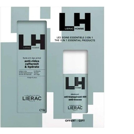 Homme Anti-Aging Fluid Box + Дезодорант-антиперспирант 48H Lierac
Homme Anti-Aging Fluid Box + Дезодорант-антиперспирант 48H Lierac