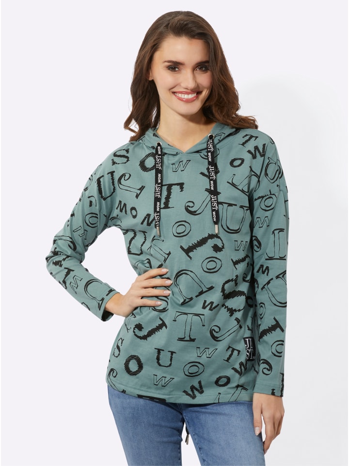 Длинная рубашка нефритово-черного цвета WITT WEIDEN
Длинная рубашка нефритово-черного цвета WITT WEIDEN