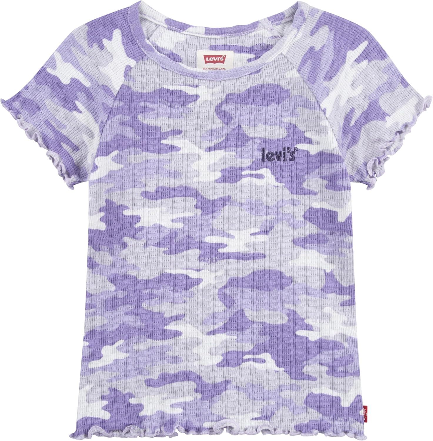 Футболка Levi's для девочек из трикотажа в рубчик, Pastel Lilac, Фиолетовый, Футболка Levi's для девочек из трикотажа в рубчик, Pastel Lilac
Футболка Levi's для девочек из трикотажа в рубчик, Pastel Lilac, Фиолетовый, Футболка Levi's для девочек из трикотажа в рубчик, Pastel Lilac