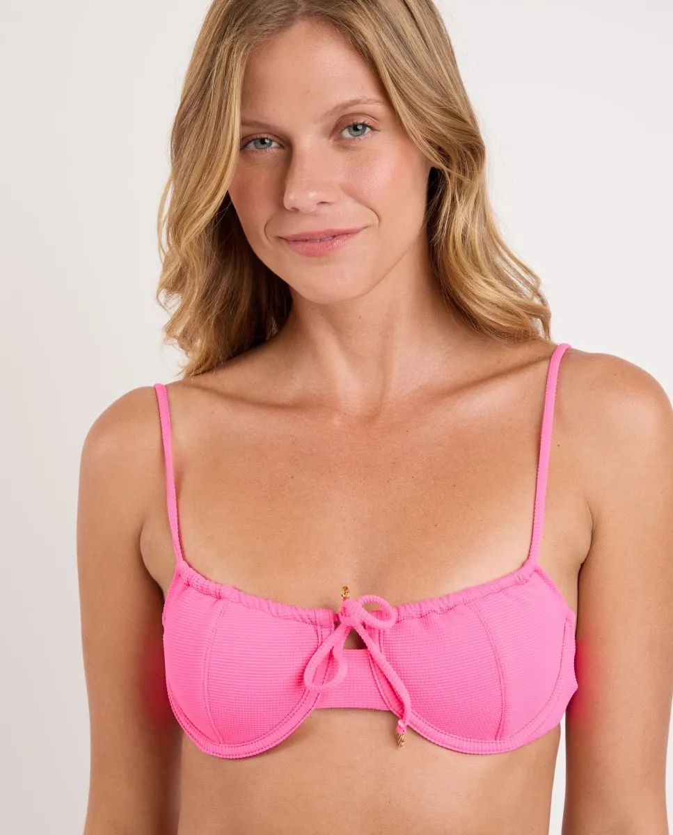 Простой мягкий верх-балконет бикини Río de Sol, розовый
Простой мягкий верх-балконет бикини Río de Sol, розовый