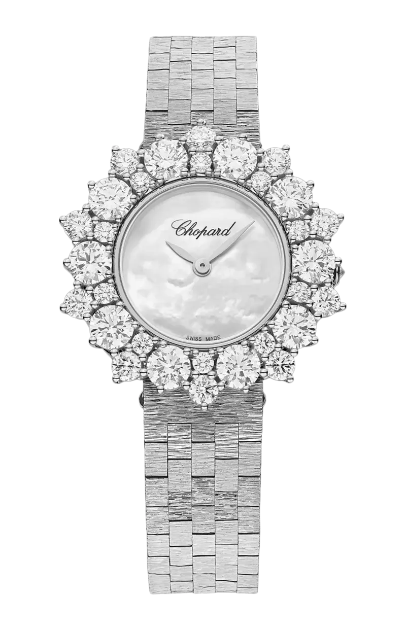 L'heure du diamant круглый 30 мм, механический, белое этичное золото, бриллианты - 10a391-1300 CHOPARD
L'heure du diamant круглый 30 мм, механический, белое этичное золото, бриллианты - 10a391-1300 CHOPARD