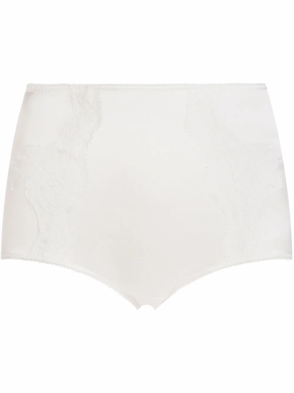 Трусы-брифы с завышенной талией и кружевом DOLCE & GABBANA, белый
Трусы-брифы с завышенной талией и кружевом DOLCE & GABBANA, белый