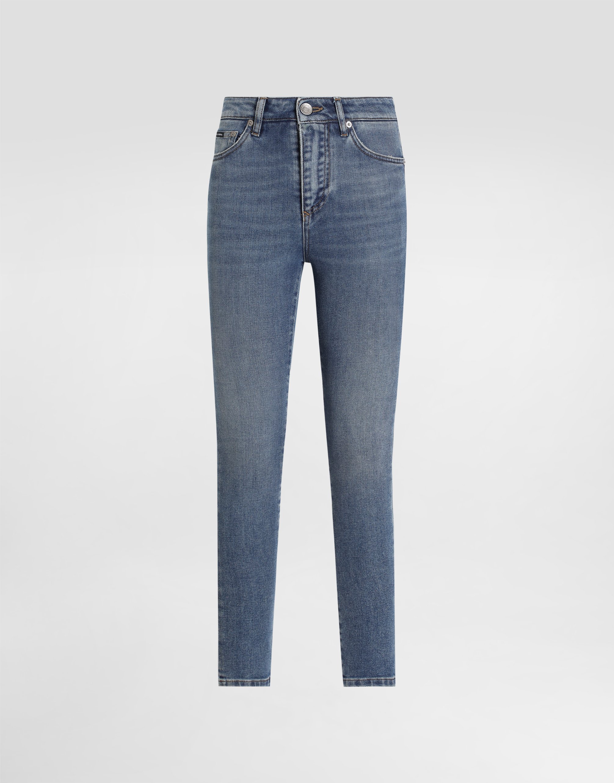 Джинсы скинни из денима Dolce & Gabbana, мультиколор
Джинсы скинни из денима Dolce & Gabbana, мультиколор