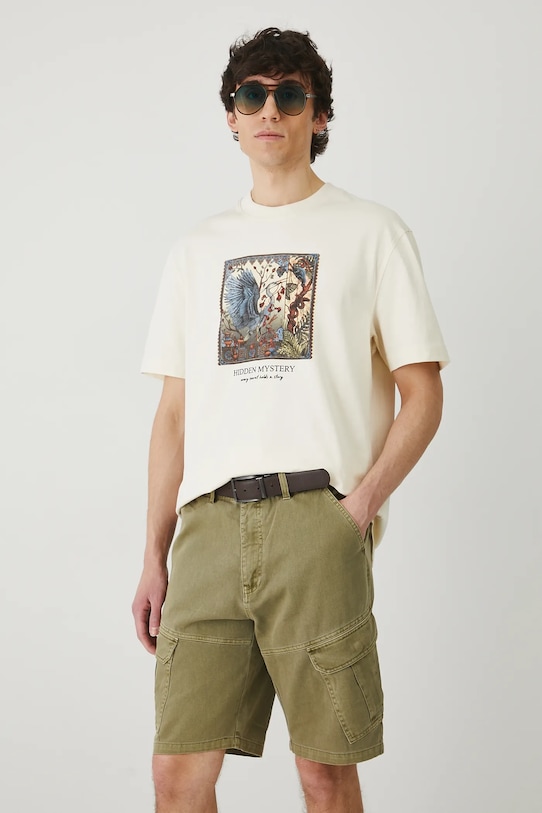 Хлопковая футболка Medicine, бежевый
Хлопковая футболка Medicine, бежевый